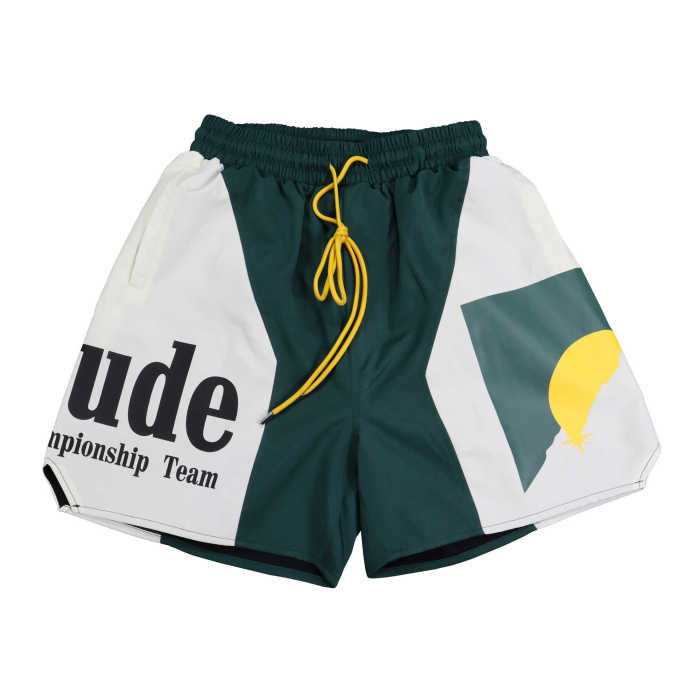 Sunset Monogrammed Colour Block Sports Shorts 4 colors