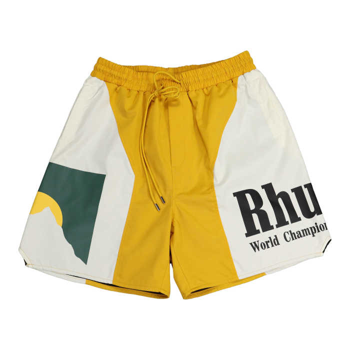Sunset Monogrammed Colour Block Sports Shorts 4 colors