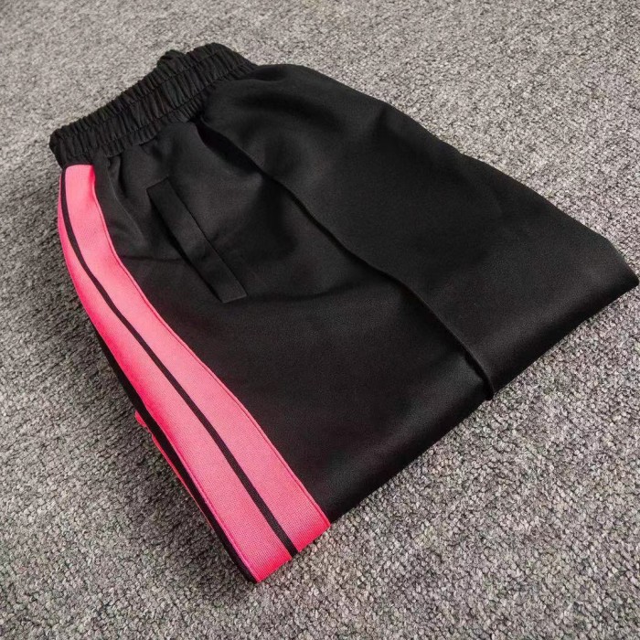 Rainbow Side Stripe Athletic Shorts 6 shorts