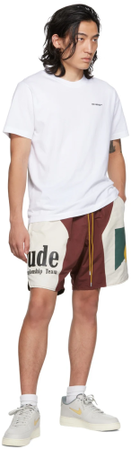 Sunset Monogrammed Colour Block Sports Shorts 4 colors