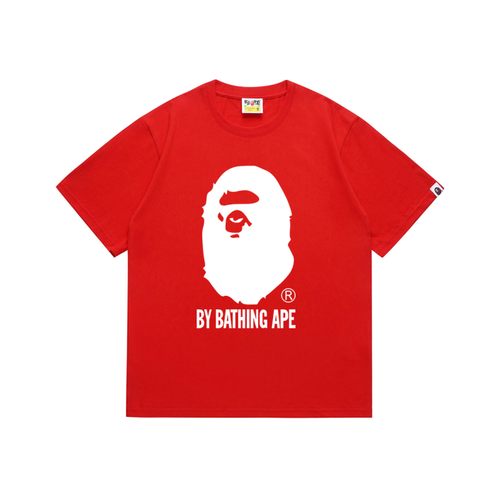 [buy more save more] Black or White Ape Head Print Tee 7 colors 26033958