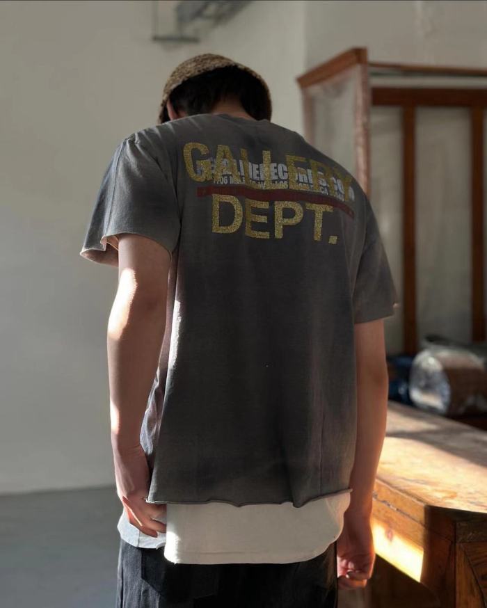 [Big & Tall for weights up to 260 lbs]1:1 quality version Punk Records Aged Scars Embroidered Tee