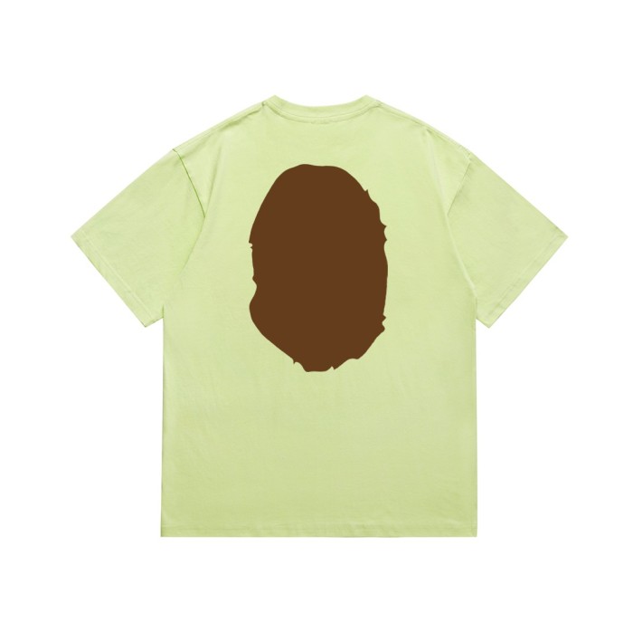 Classic front and back big ape head print Tee 20 colors