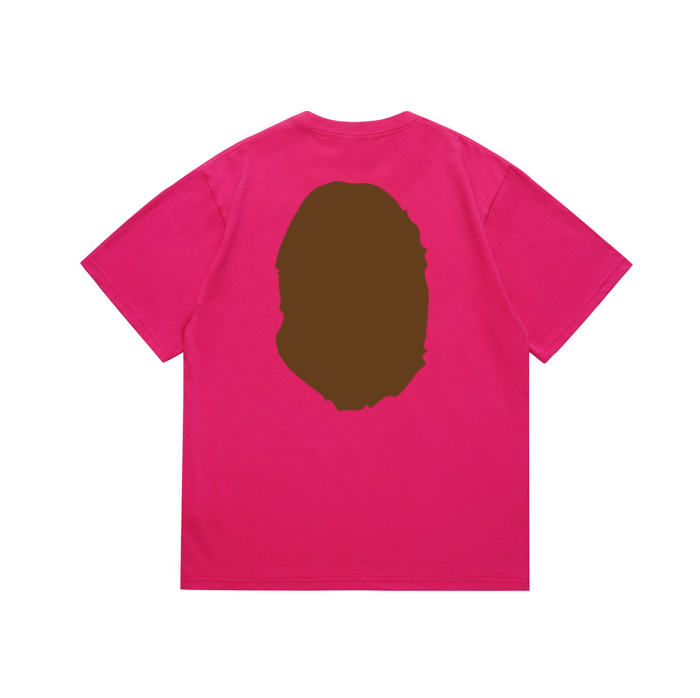 Classic front and back big ape head print Tee 20 colors