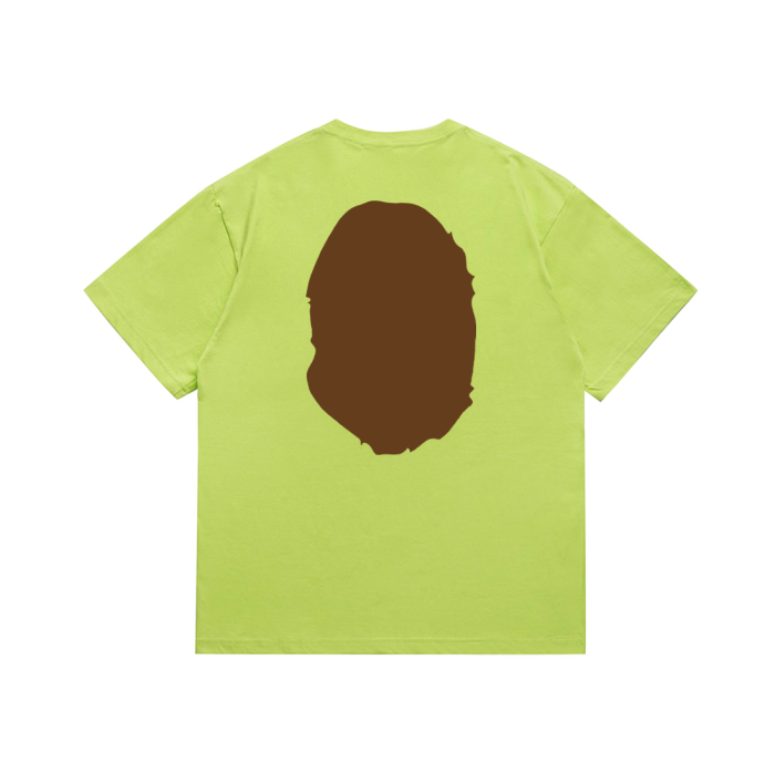 Classic front and back big ape head print Tee 20 colors