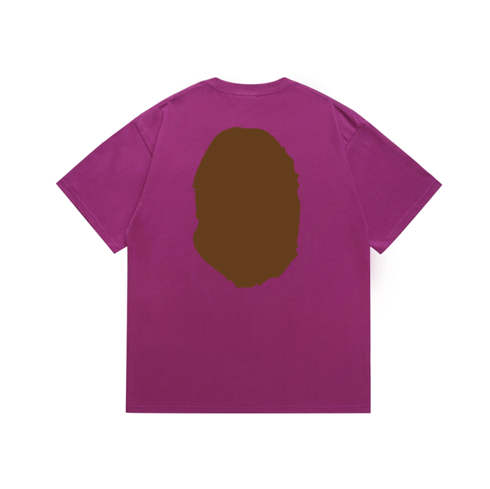 Classic front and back big ape head print Tee 20 colors
