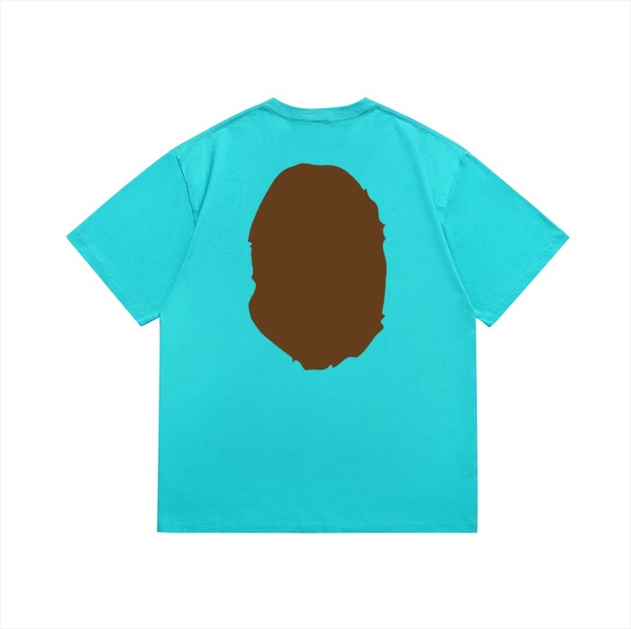 Classic front and back big ape head print Tee 20 colors