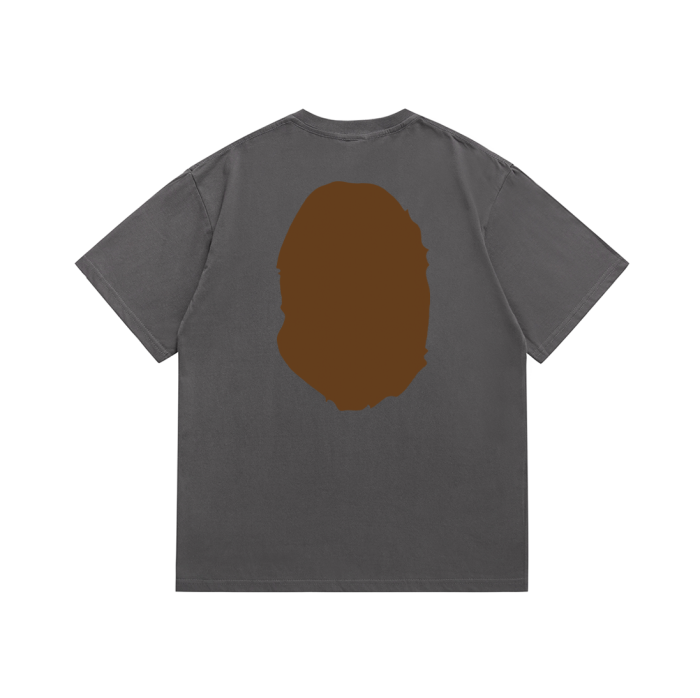Classic front and back big ape head print Tee 20 colors