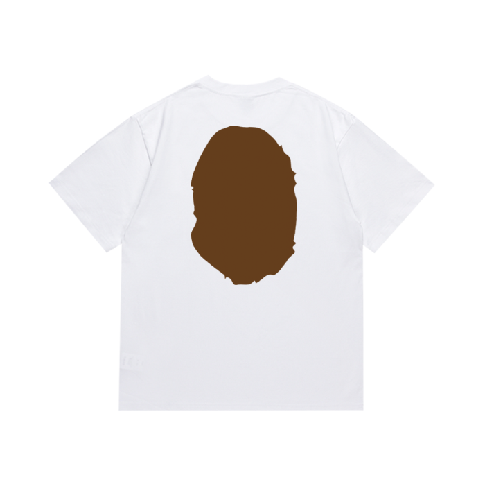 Classic front and back big ape head print Tee 20 colors