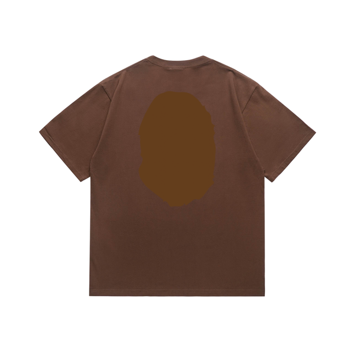 Classic front and back big ape head print Tee 20 colors