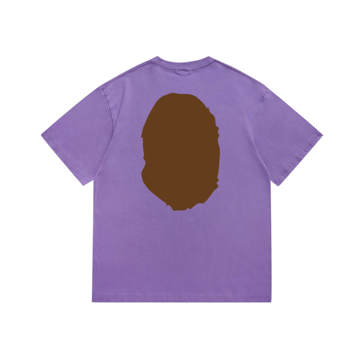 Classic front and back big ape head print Tee 20 colors