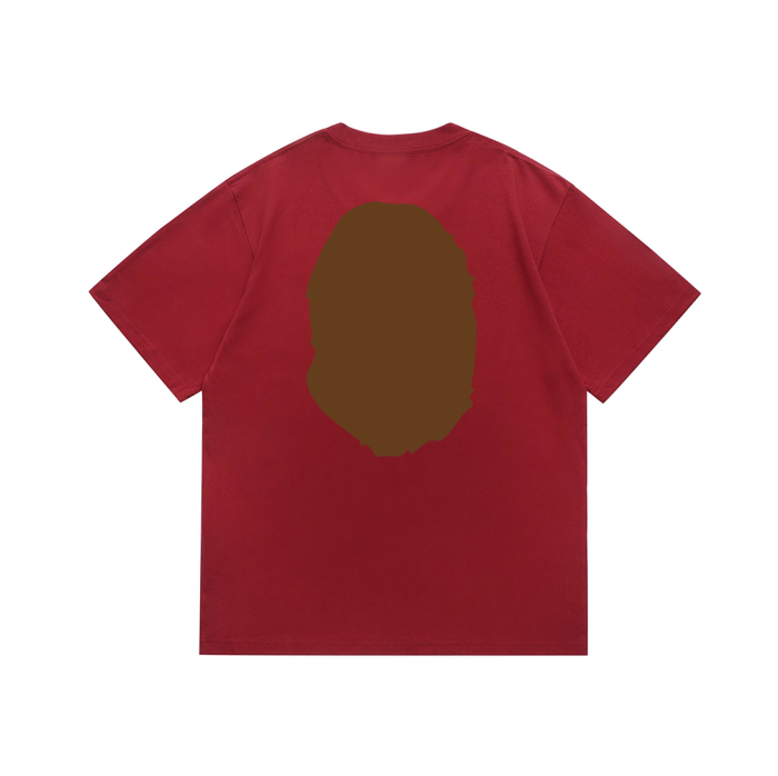 Classic front and back big ape head print Tee 20 colors