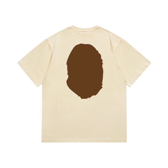 Classic front and back big ape head print Tee 20 colors