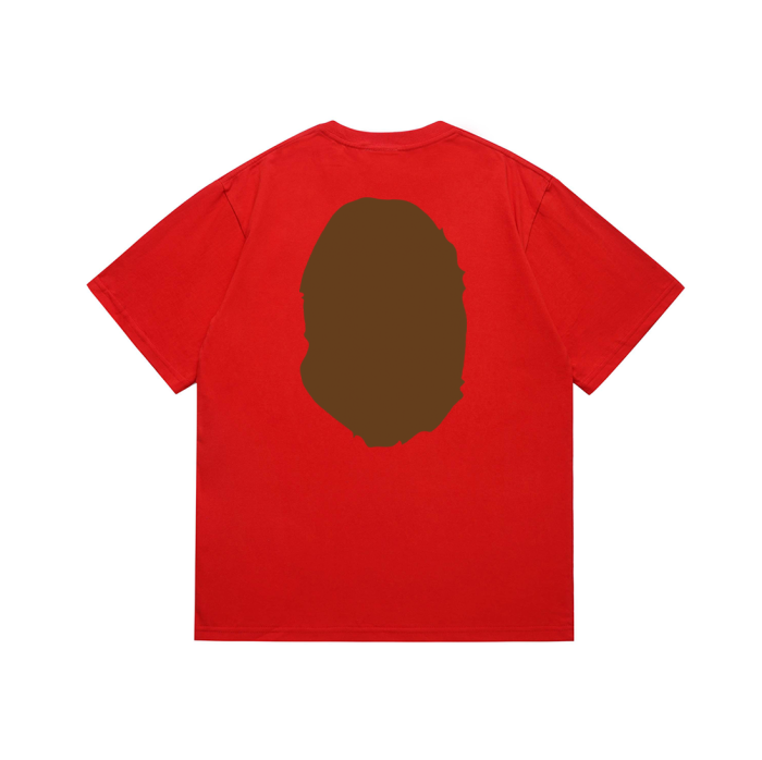Classic front and back big ape head print Tee 20 colors