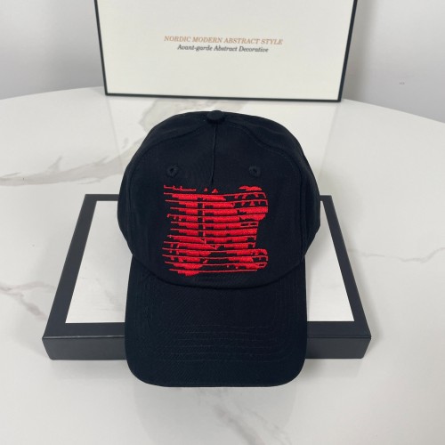 Phantom Letter Embroidered Duck Cap