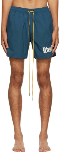 Solid Color Monogrammed Embroidered Sport Beach Shorts 4 colors