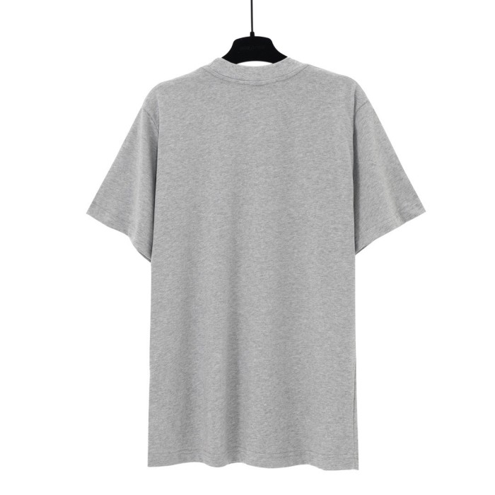 Pink Abstract Coconut Landscape Print tee