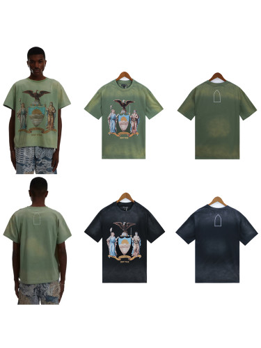 Eagle Printed Washed and Aged tee 2 colors