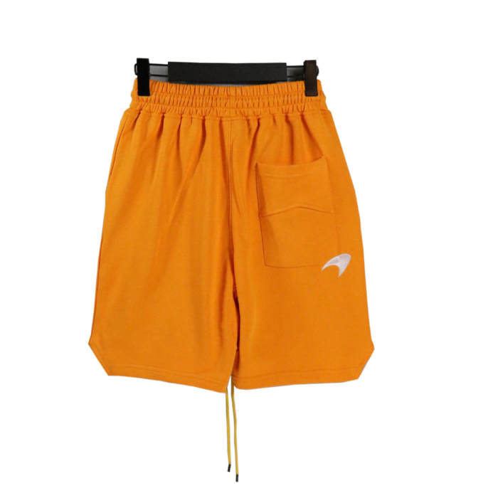 High Street Embroidered Cotton Drawstring Shorts 2 colors