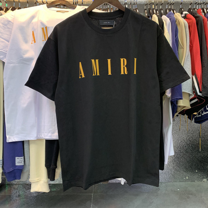 [50% Off]Amiri Simple style monogrammed logo print Tee 6 colors 26275904