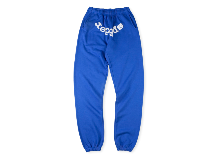 New Colors Foam Letters Light Spider Web Hoodie & Pants Set