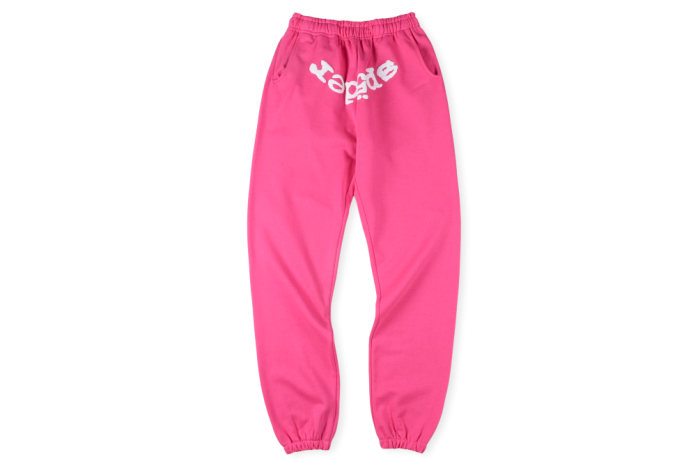 New Colors Foam Letters Light Spider Web Hoodie & Pants Set