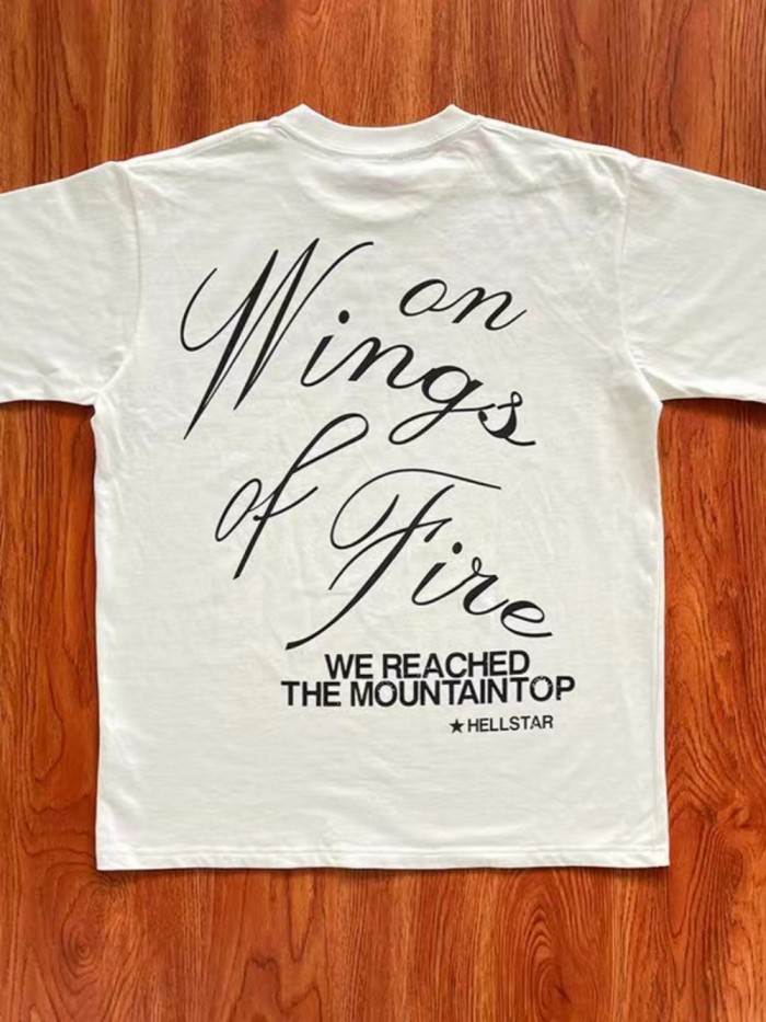 Angel Letter Logo Print Tee