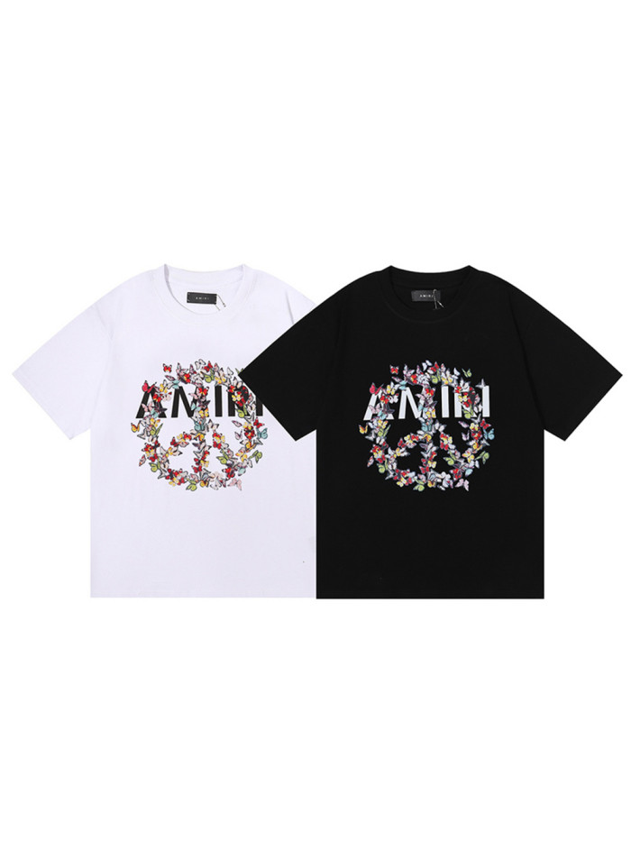 Butterfly CD Ring Pattern Tee 2 colors