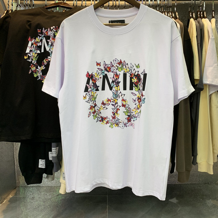 Butterfly CD Ring Pattern Tee 2 colors