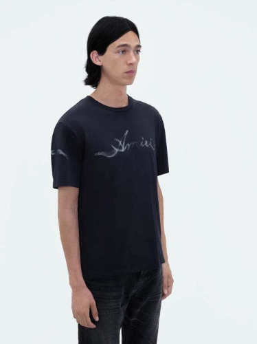 Lighted Cigarettes Monogrammed Diamond Tee