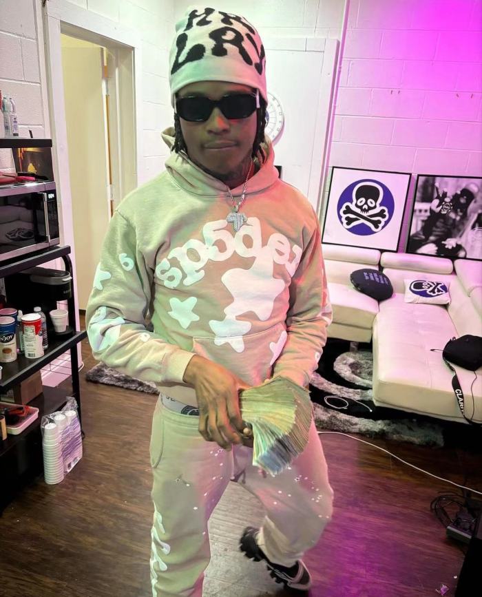 1:1 quality version Thick Version Foam Letter Star Hoodie & Pants Set