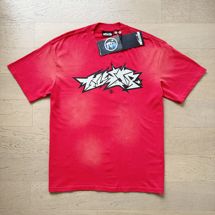 [Buy Two Get One Free]Creative Alphabet Washed Version Tee