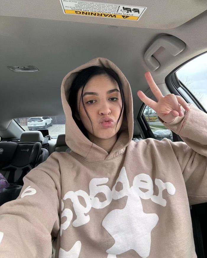1:1 quality version Thick Version Foam Letter Star Hoodie & Pants Set