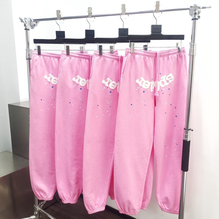 1:1 quality version Pink Atlanta Hoodie & Pants Set