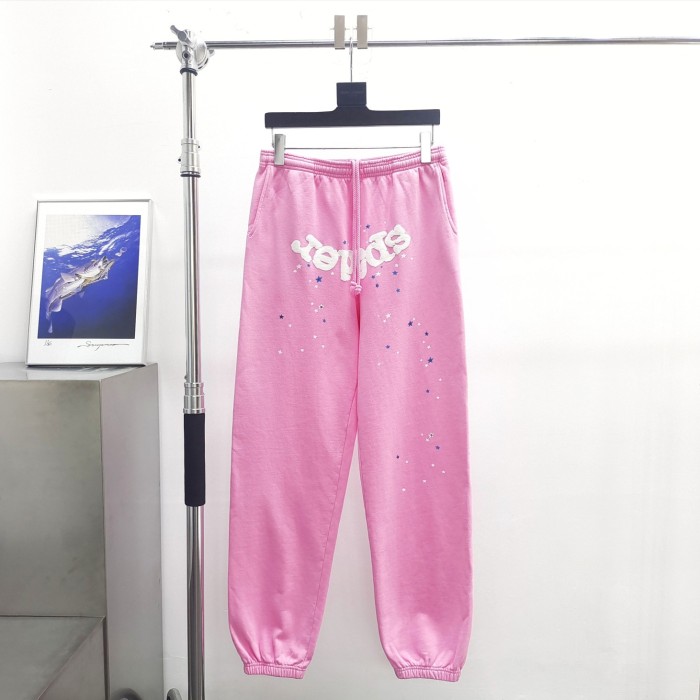 1:1 quality version Pink Atlanta Hoodie & Pants Set