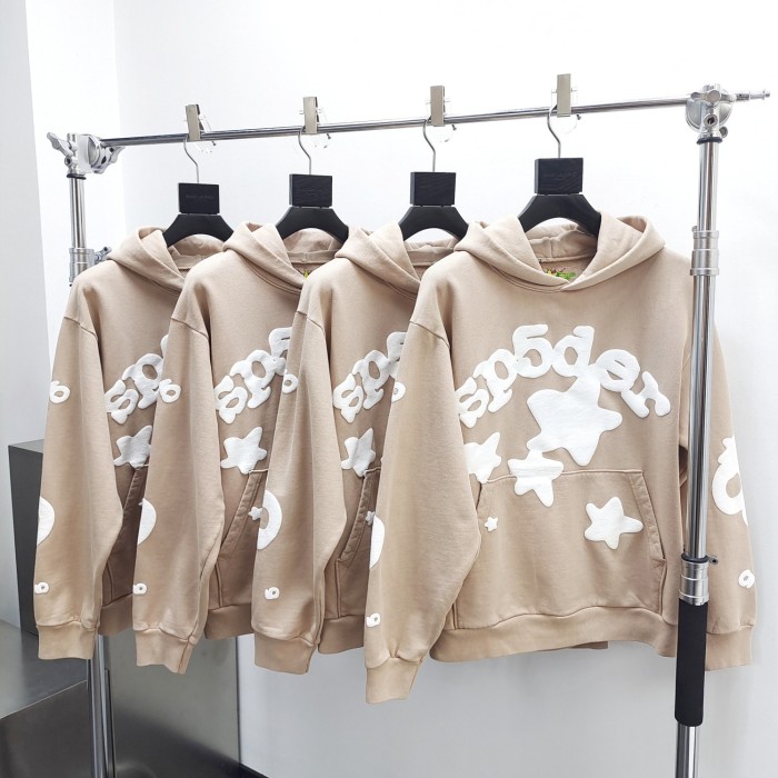 1:1 quality version Thick Version Foam Letter Star Hoodie & Pants Set