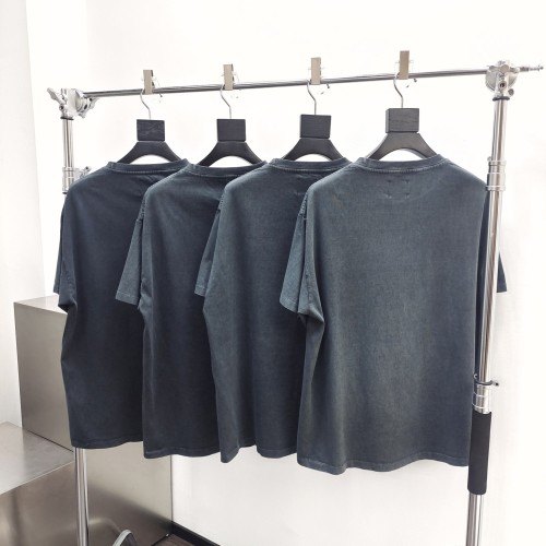 1:1 quality version Pocket Letter Logo Print Tee