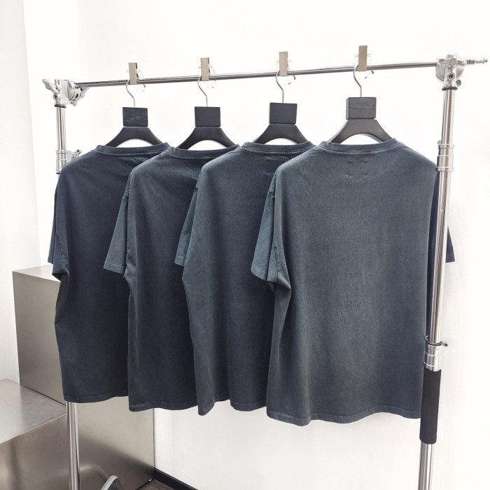 [Big & Tall for weights up to 260 lbs]1:1 quality version Pocket Letter Logo Print Tee