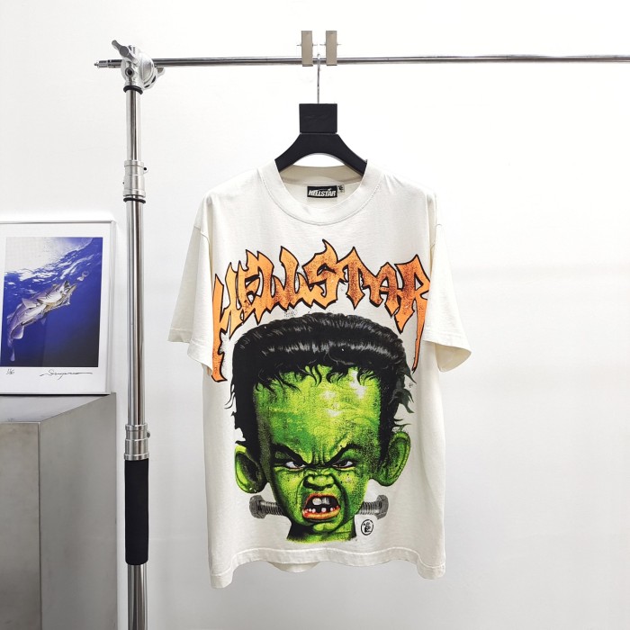 [Big & Tall for weights up to 260 lbs]1:1 quality version Green Face Big Ears Boy Tee with NFC tag