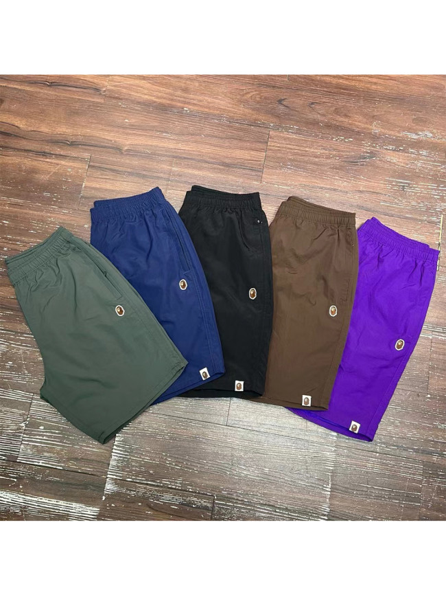 1:1 quality version Ape Head Small Label Nylon Lined Mesh Shorts 5 colors
