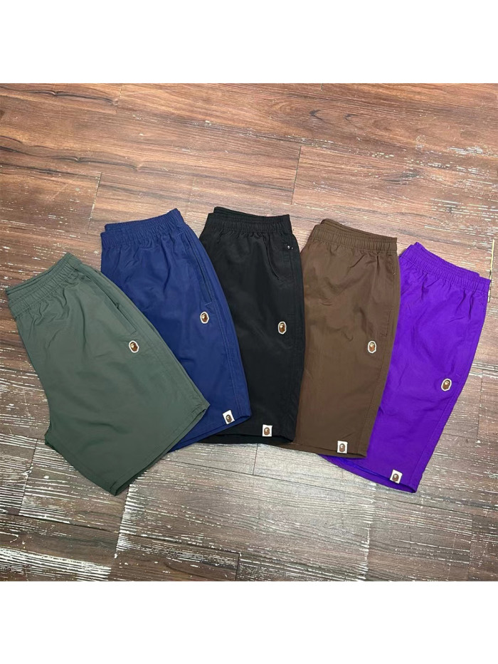 1:1 quality version Ape Head Small Label Nylon Lined Mesh Shorts 5 colors