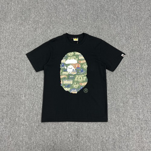 1:1 quality version HOT WHEELS Co-Branded Ape Head Print Tee 2 colors