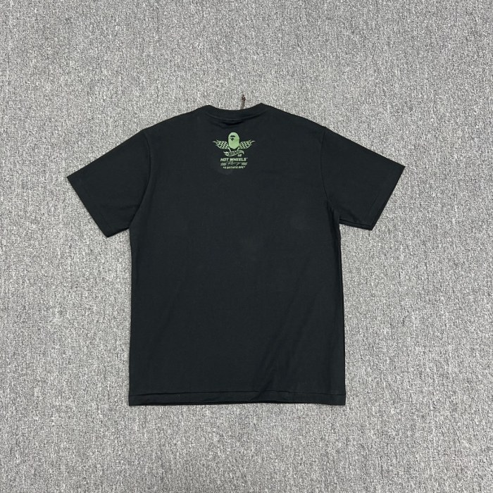 1:1 quality version HOT WHEELS Co-Branded Ape Head Print Tee 2 colors