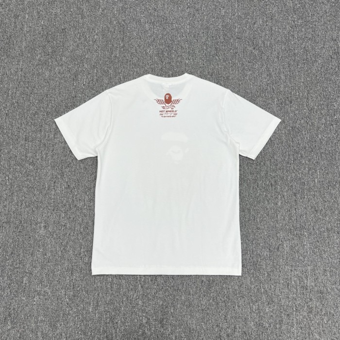 1:1 quality version HOT WHEELS Co-Branded Ape Head Print Tee 2 colors