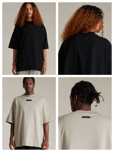 1:1 quality version Three-dimensional rubber label letter logo tee&shorts set 2 colors
