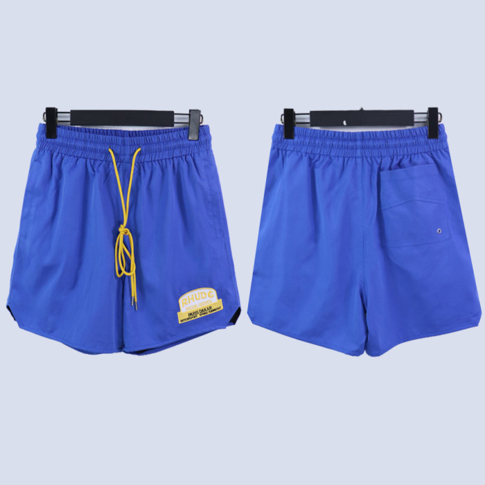 Pocket monogrammed solid color quick dry shorts 3 colors