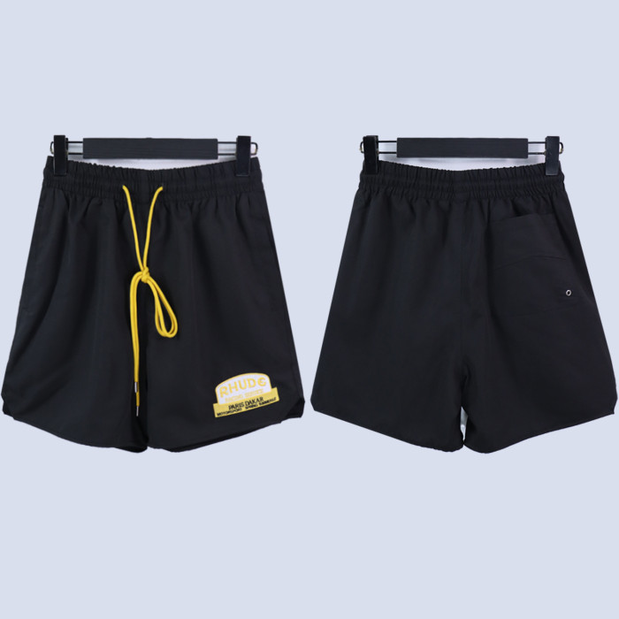 Pocket monogrammed solid color quick dry shorts 3 colors