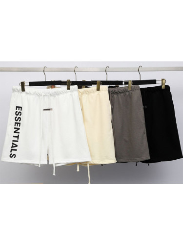 1:1 quality version Stereoscopic silicone cotton drawstring shorts 5 colors