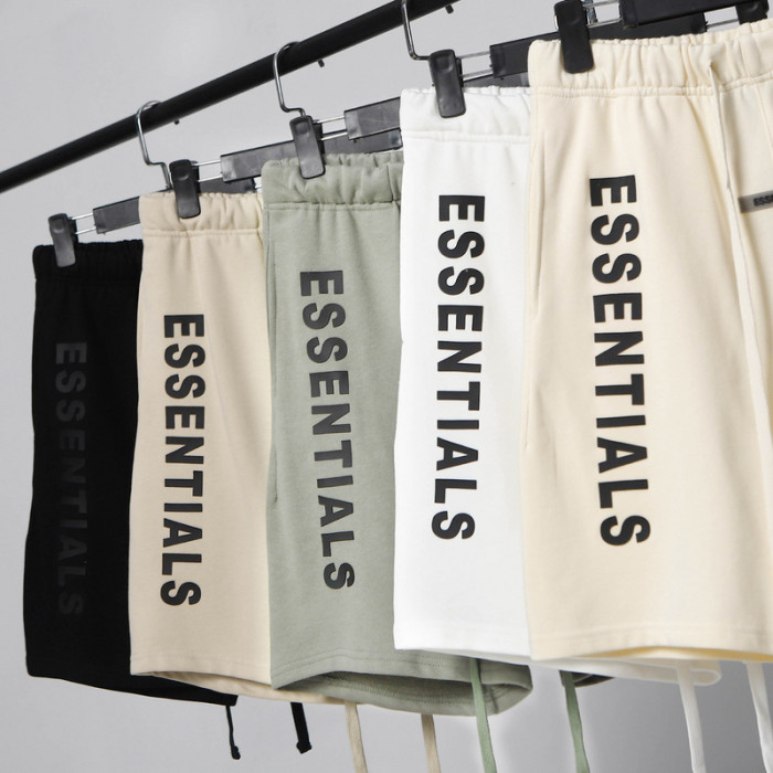1:1 quality version Stereoscopic silicone cotton drawstring shorts 5 colors