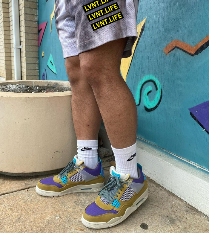  LVNTLIFE Mesh Double Layer Sports Basketball Quick Dry Shorts 2 colors